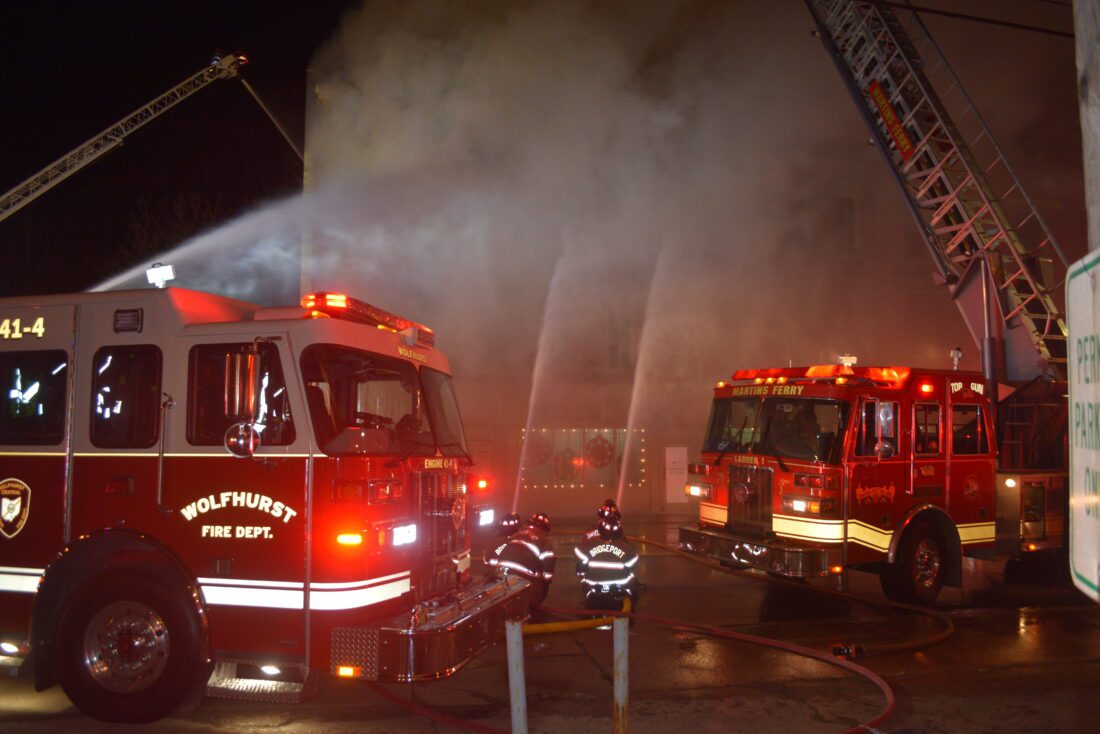 SLIDESHOW Fire at Wilson Furniture News, Sports, Jobs The Times Leader